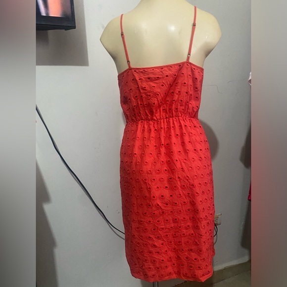 Madewell Orange Smocked Mini Sundress Excelent Like New - Picture 14 of 14